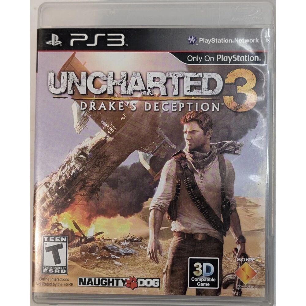 Uncharted 3 Drakes Deception Sony PS3